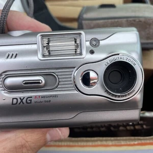 DXG Model 568 Digitalkamera 5,0 Megapixel mit Tasche UNGETESTET - Bild 1 von 5