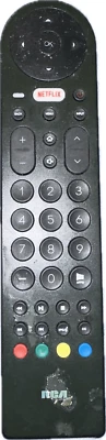 Mando a distancia original OEM RCA Television WX14413 TV con Netflix Foto 1 de 2