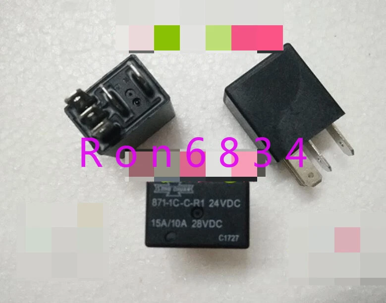 1pc  new Matsukawa 871-1C-C-R1 24VDC relay 15A 5 pin - Image 1 of 1
