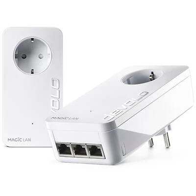 devolo Magic 2 LAN triple + Starter Kit, Powerline - Bild 1 von 3