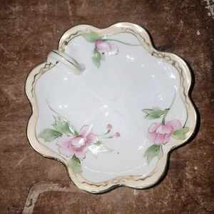 NIPPON Hand Painted Dish Trinket Tray Bowl Bone China - Picture 1 of 4