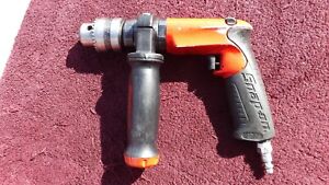 SNAP-ON *EXCELLENT* PDR5000 1/2" REVERSIBLE AIR DRILL!  COSTS $593.95 NEW!