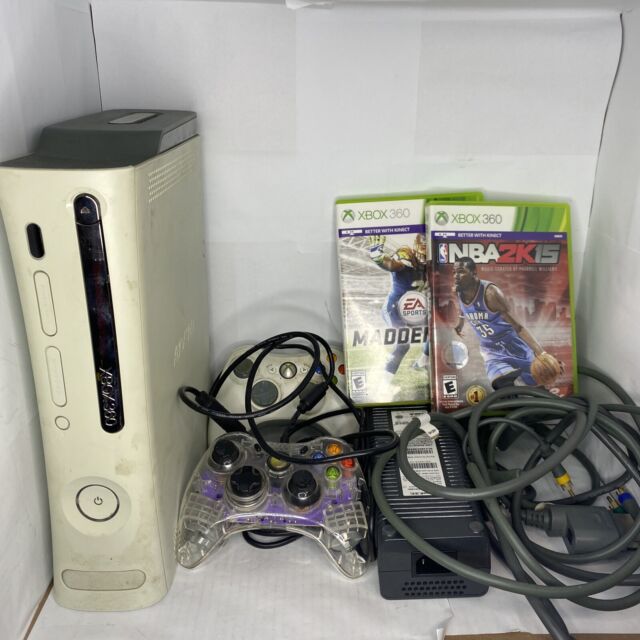 Xbox 360 500g Bloqueado 2 Jogos 1 Controle - Escorrega o Preço