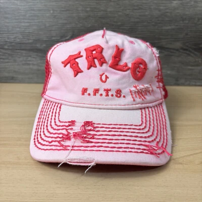 Бейсболка True Religion кепка с ремешком на спине женская розовая с надписью проблемная бейсбольная - Изображение 1 из 4