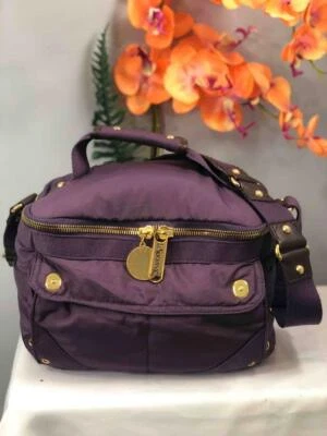 Bolso Bandolera para Cámara Stella Mccartney x LeSportSac Cyber Grape Púrpura Poliéster Foto 1 de 4