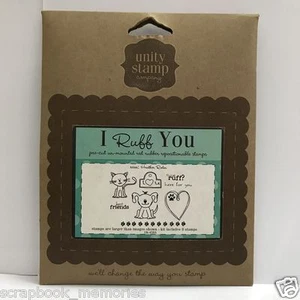 Unity Stamp Company- I Ruff You- New - Picture 1 of 2