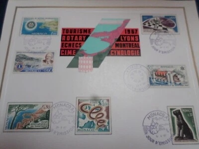 IMPORTANT LOT ANCIENS BLOCS TIMBRES MONACO - Photo 1/4