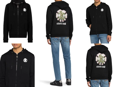 Roberto Cavalli RC Hooded Sweater Hoodie Sweatshirt Jumper Pullover Sweater XL - Image 1 of 4