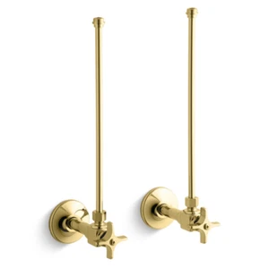 Suministro angular Kohler K-7605-P-PB, latón pulido vibrante - Imagen 1 de 3