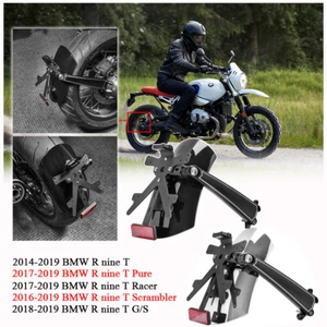 Guardabarros de rueda trasera con luz de matrícula para BMW R Nine T 2014-2023 - Imagen 1 de 30