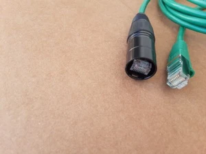16 inch PRO CAT5e Tactical Shielded w/Neutrik Ethercon RJ45 booted DigitalCable - Picture 1 of 1