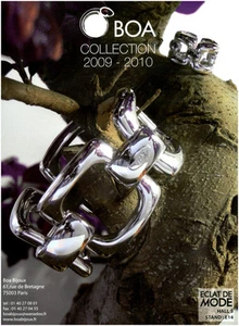 Publicité contemporaine bijou Boa 2009 issue de magazine - Picture 1 of 1