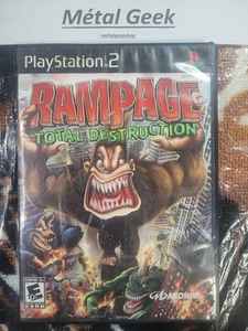 Rampage Total Destruction Ps2 NoManual EN Tested Free Shipping in CAD (SEE DESC) - Picture 1 of 5