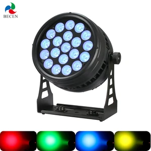 High Power IP65 20x18w RGBWA UV 6in1 Led Par Light Outdoor LED Church Show Stage - Picture 1 of 8