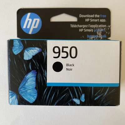 Genuine HP 950 Black Ink Cartridge HP OfficeJet 8600 OEM NEW Sealed 11.2025 -A28 - Image 1 of 4
