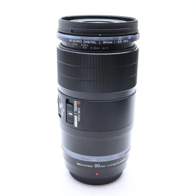 OM SYSTEM M.ZUIKO DIGITAL ED 90mm F3.5 MACRO IS PRO -Near Mint- #218 - Image 1 of 4