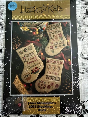 Lizzie Kate-Flora McSample's 2015 Stocking Chart & Embellishments - Image 1 of 2