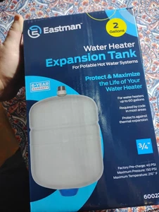 Eastman 60022 Thermal Expansion Tank - 2 Gallon, White - Picture 1 of 3