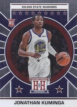 Jonathan Kuminga 2021-22 Hometown Heroes NBA - RC #649 - Golden State Warriors - Image 1 of 2