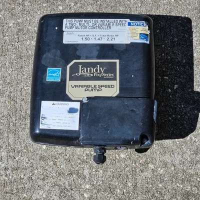 Jandy 2.2 HP  VS Epump Motor drive Only. Used - Image 1 of 4