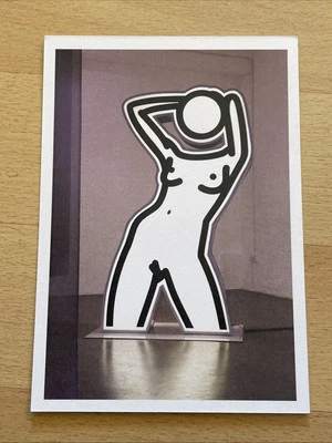 Postal de la estatua de Shahnoza de Julian Opie Foto 1 de 2