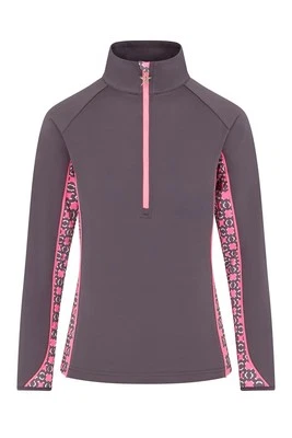 Swing Out Sister Golf Maisy 1/4 Zip Tech Mid Layer UK Small Pink/Ultimate Grey - Image 1 of 4