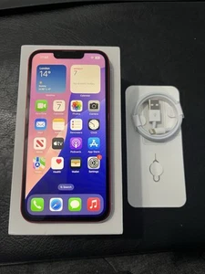 Apple Iphone 13 128GB Product Red unlocked Mint Condition As Seen - Zdjęcie 1 z 9