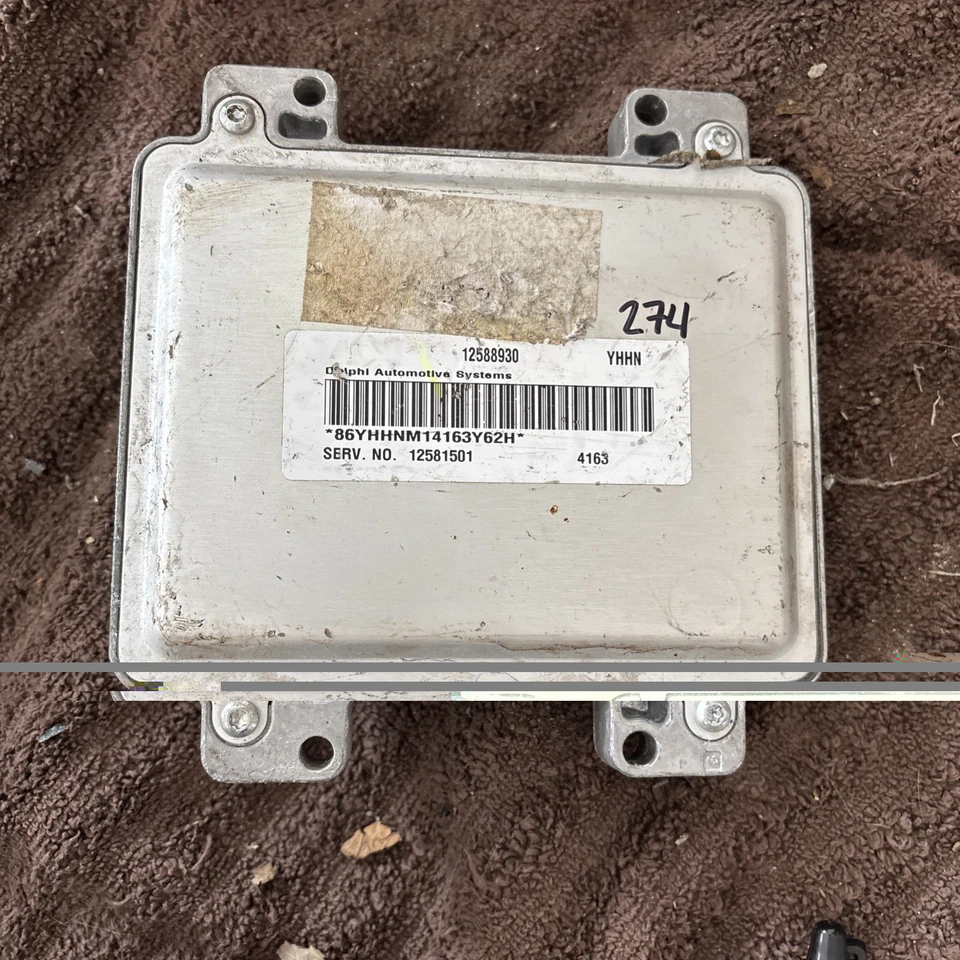 04 2004 Pontiac Grand Prix Computer Engine Control ECU ECM EBX Module Foto 1 de 1