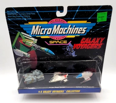 Micro Machines SPACE GALAXY VOYAGERS #6 GALAXY VOYAGERS COLLECT 1994 Galoob NEW - Image 1 of 3