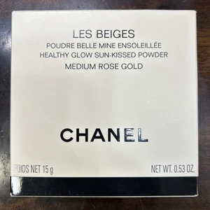 Chanel Les Beiges Healthy Glow Sun Kissed Powder ~ Deep Rose Gold ~ 0.53 oz - Picture 1 of 5