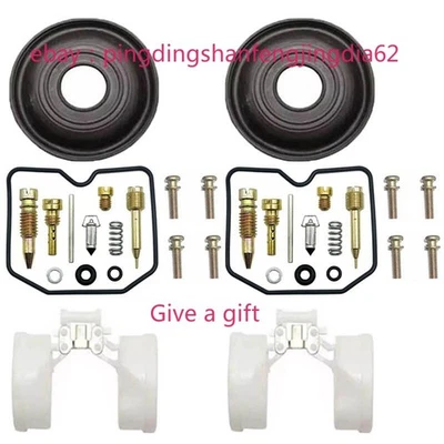 2X Kit de reparación de carburador flotador diafragma de carburador para Triumph Bonneville 800 T100. Foto 1 de 3