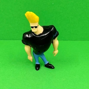 Rare Cartoon Network Johnny Bravo PVC Toy Figure Figurine 2.5" Tall 2000 - Picture 1 of 4