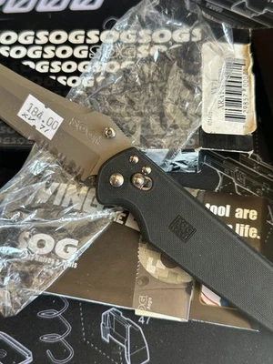 SOG X-Ray Vision XV71  Seki Japan  ATS-34 Steel Box manual New Old Stock Mint - Image 1 of 4