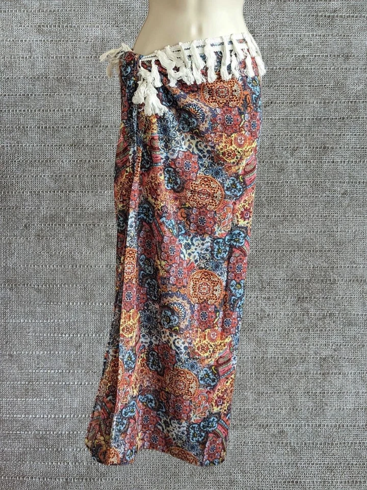 Moontide Sarong Golden TempleKaftan One Size Beach Cover Up Beachwear Swimwear - Image 1 of 1