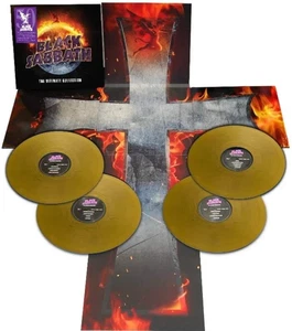 Black Sabbath - The Ultimate Collection Limited Gold Marbled 4 Vinyl LP NEU - Bild 1 von 3