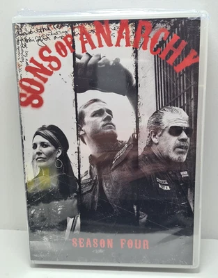 Sons of Anarchy: Season 4 (DVD) 4 disc set 2010 US Import Sealed - Image 1 of 4