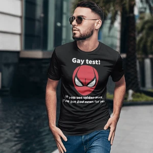 Camiseta Orgullo Gay Superhéroe LGBTQ+ Humor Unisex Camiseta Adulto Comedia Algodón Premium - Imagen 1 de 12