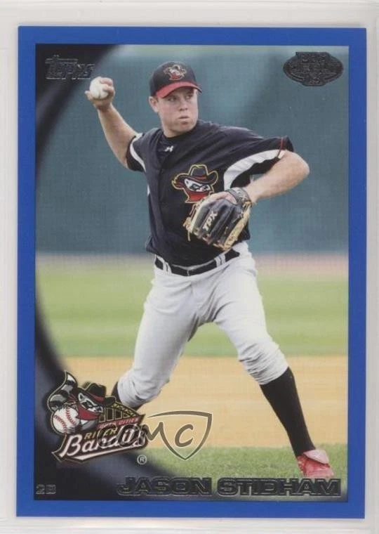2010 Topps Pro Debut Blue /369 Jason Stidham #389 - Image 1 of 2