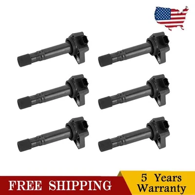 Ignition Coil For 2009-15 Honda Pilot 2010-13 Acura MDX 2013-15 Acura RDX 6PC Foto 1 de 4