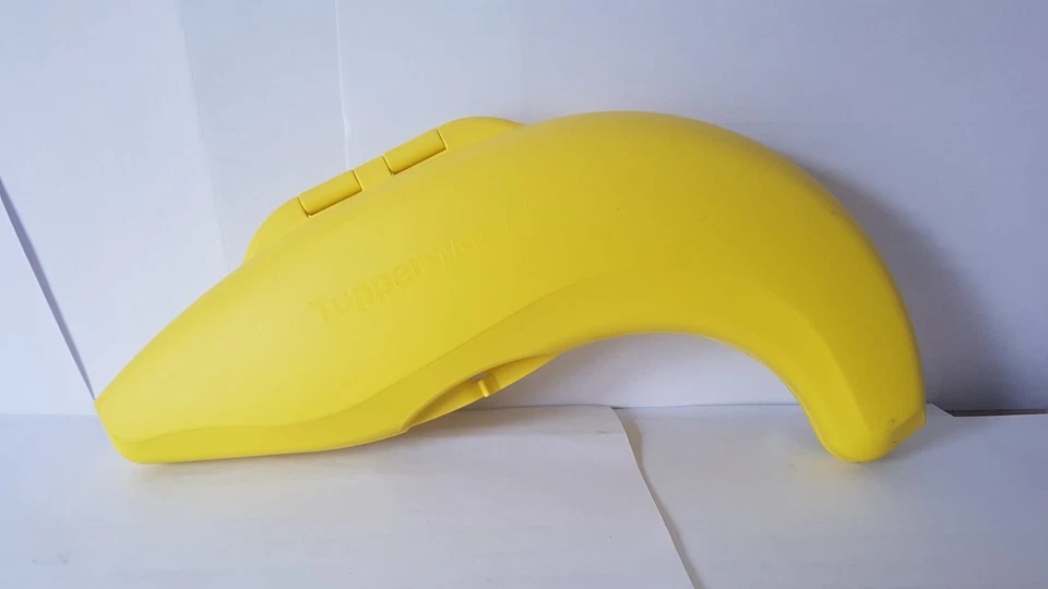 Tupperware A158 Banana Joe Bananenbox Banane Dose Aufbewahrungsbox gelb - Bild 1 von 1