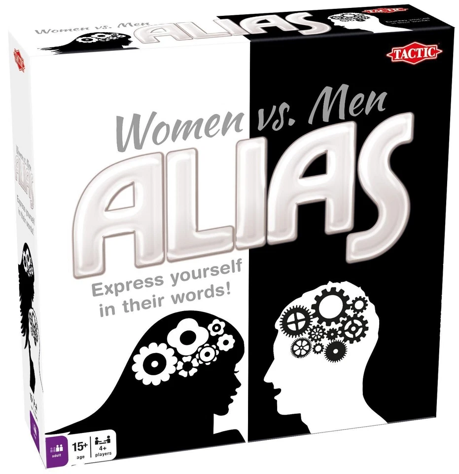 Настольная игра Tactic Games US Tactic 53704 - Women Vs Men Alias - Изображение 1 из 2