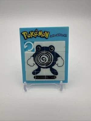 Raro jogo de quebra-cabeça vintage Pokemon Poliwhirl #61 - Imagem 1 de 2