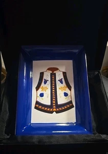 RARE Vintage LUXURY SHANGHAI TANG Chinese Ashtray & Orig. Decor Box Handpainted - Picture 1 of 11