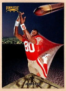 1996 Pinnacle Jerry Rice San Francisco 49ers 25 - Picture 1 of 2