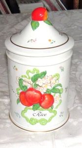 Bote de arroz Franklin Mint 1989 Le Cordon Bleu de 10 pulgadas - Excelente - Imagen 1 de 3