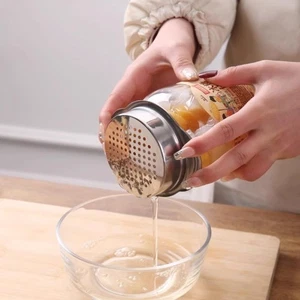 1 Pcs Stainless Steel Food Canning Strainer Sieve Can Filter Canning Drainer IL - Picture 1 of 12