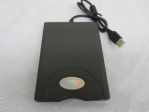 Unità floppy disco USB esterna nera modello SFD-321U/HP FDD HP 254304-001 - Foto 1 di 3