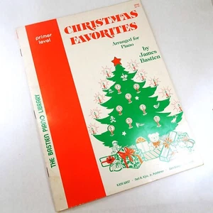 Christmas Favorites for Piano James Bastien 1979 Bastien Music WP48 Primer - Picture 1 of 5