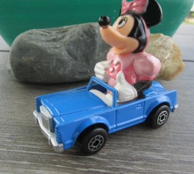 1979 Matchbox Mickey Minnie Mouse Ford Lincoln Continental Town Car #4 Hong Kong - Image 1 of 4