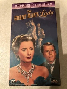 The Great Man’s Lady, Barbara Stanwyck Collection, MCA, UNIVERSAL VHS BRAND NEW - Picture 1 of 5